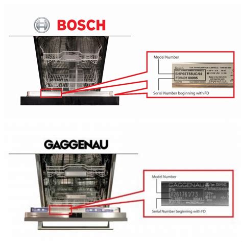 Bosch dishwasher recall 2022